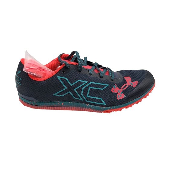 Under Armour Brigade XC Low Mens Size 8 Track‎ Spike Shoes 3022001 401 - Picture 1 of 10